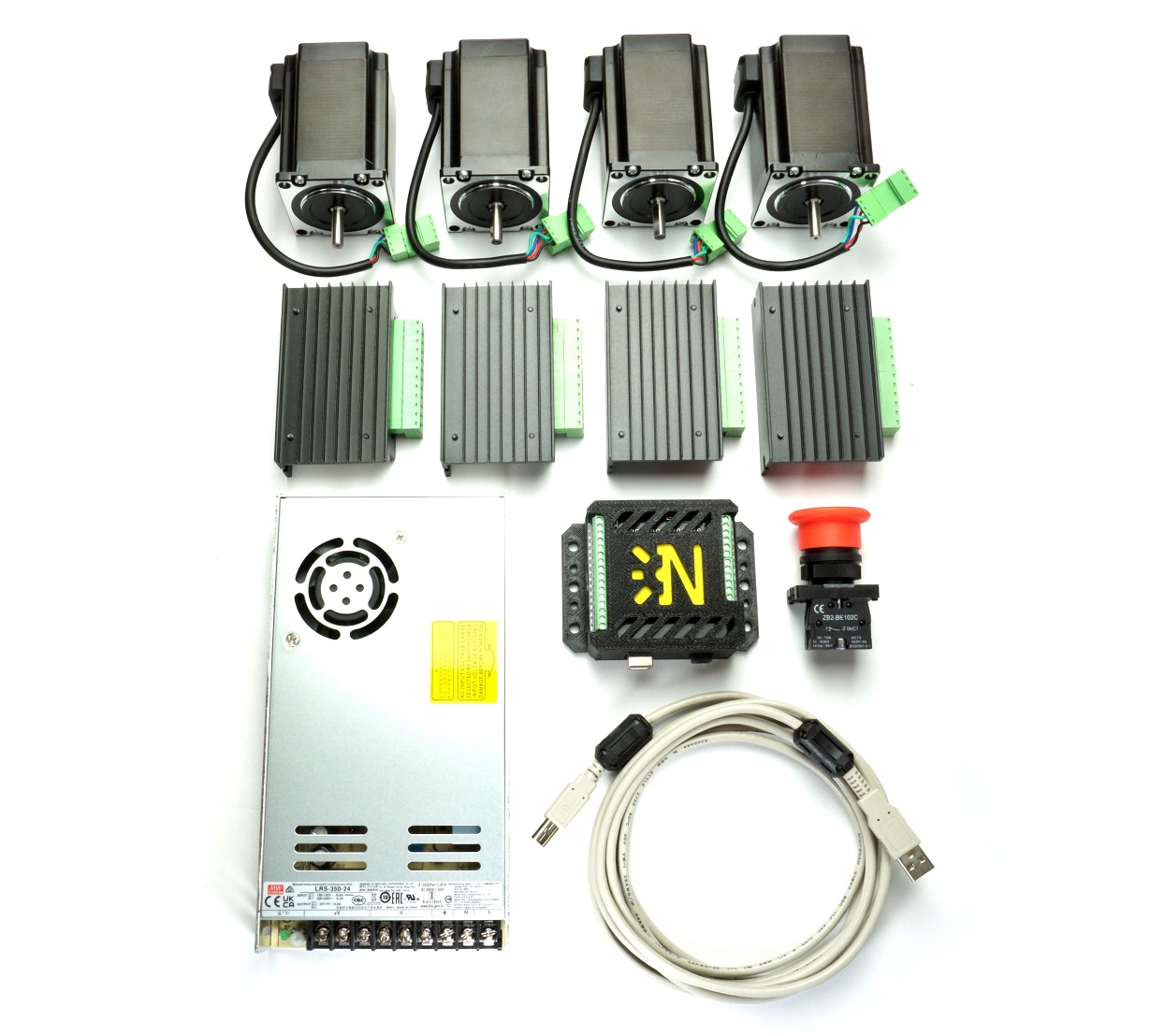 GRBL/ Estlcam Arduino CNC-Teilesatz 2.45Nm