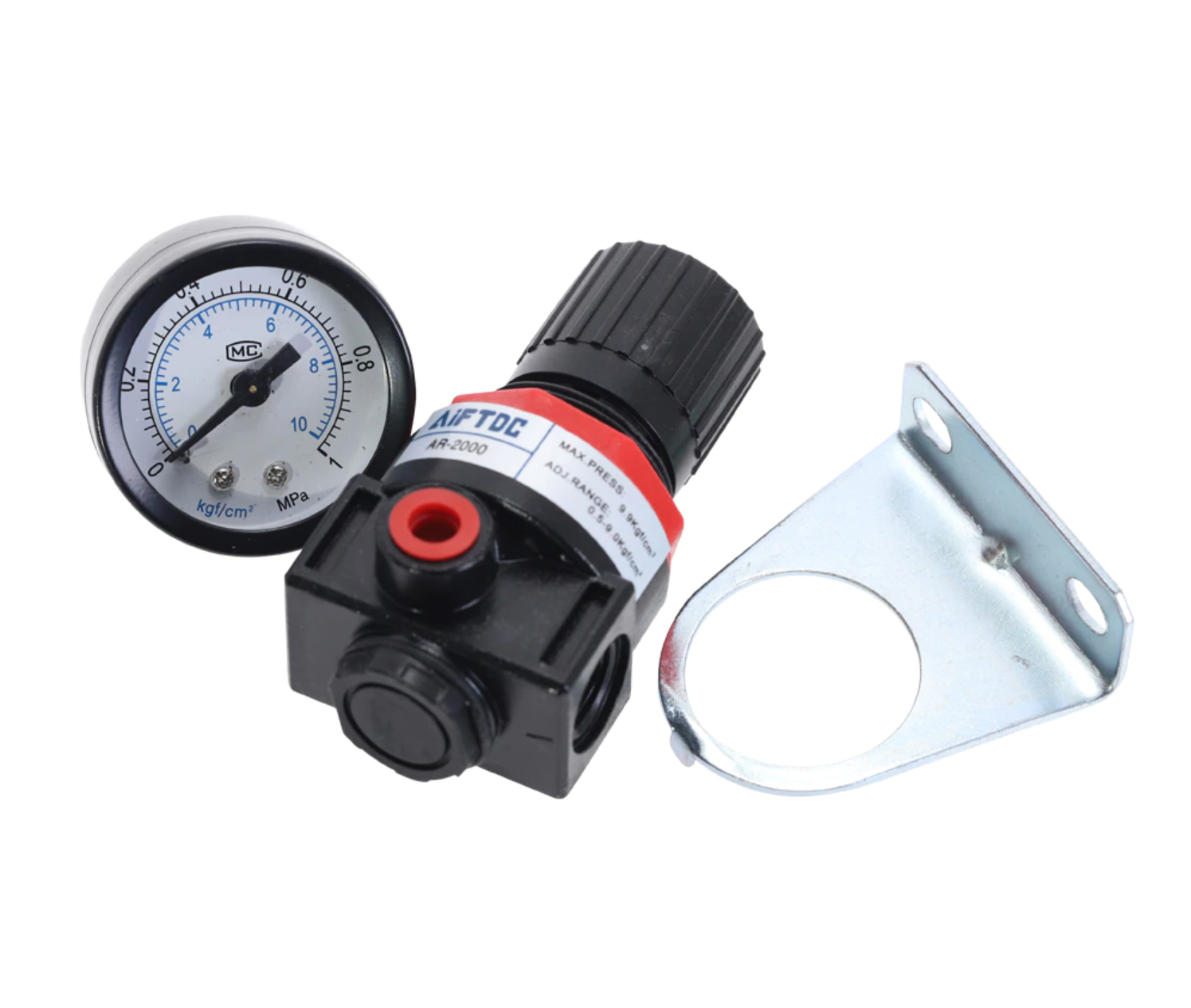 Druckregler  G1/4 mit Manometer
