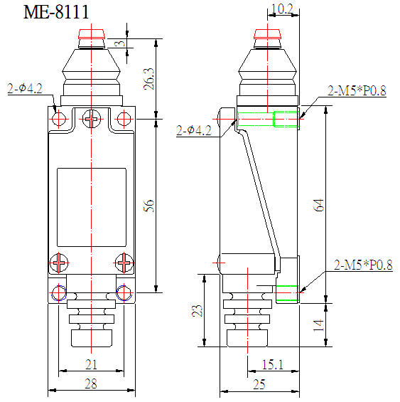 ME-8111 Kuppenschalter