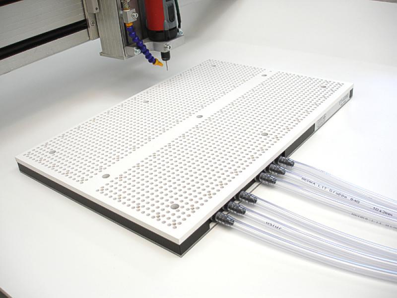 400x600mm Lochraster-Vakuumspanntisch Starter-Set