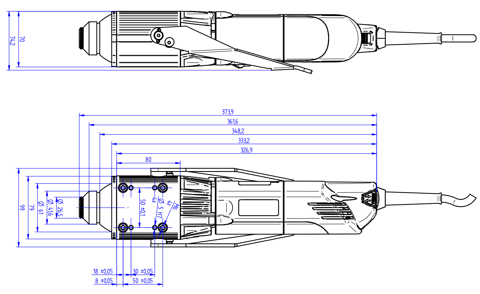 AMB FME-1 1050 FME-U DI (0-10V) (CH)