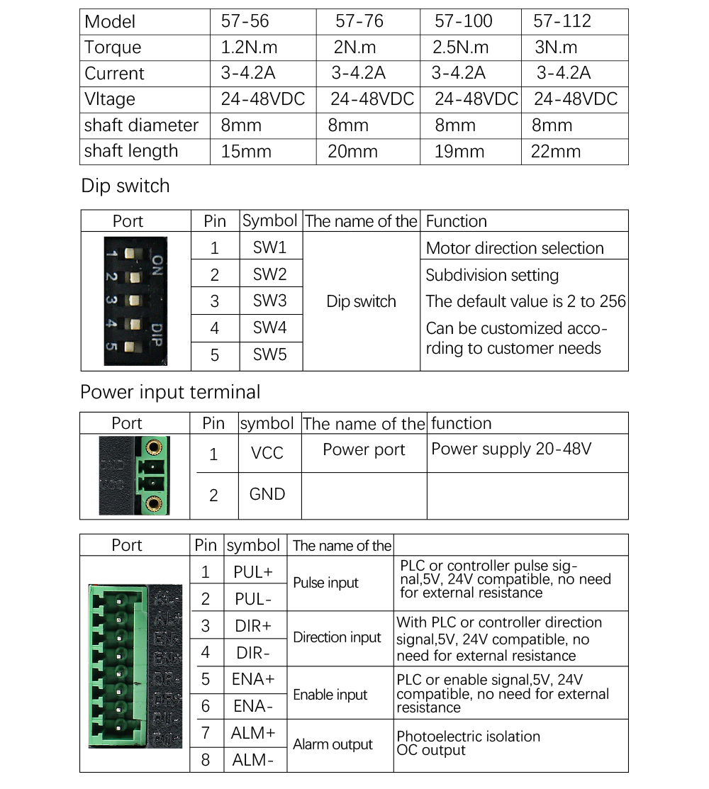  IST57-2.5 Black-Series Closed-Loop Schrittmotor mit integriertem Treiber 2,5NM