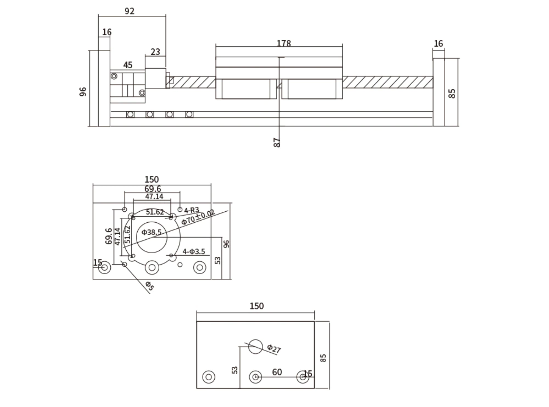 Z-Achse Universal "Triton Serie"