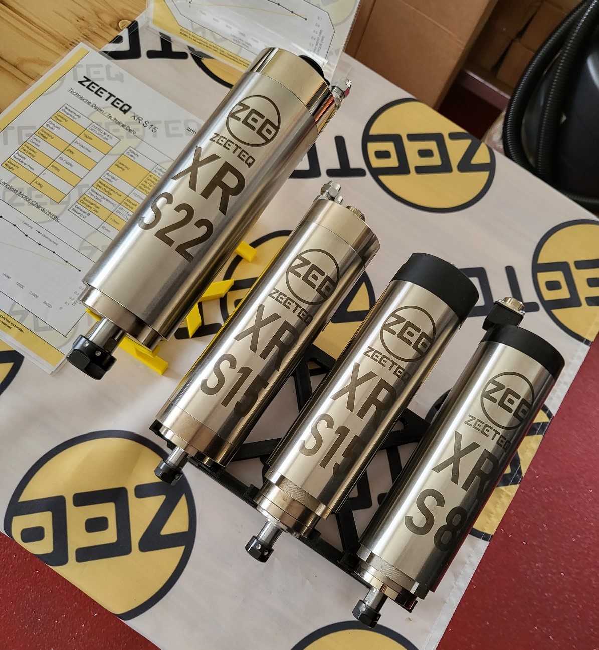 ZEETEQ XR S15 Frässpindel Luftgekühlt 1.5kW