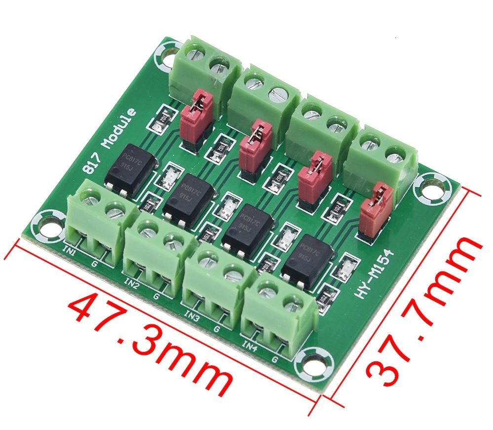 PC817 4-Kanal Optokoppler
